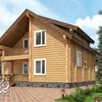 Дом из бревна Ивантеевка