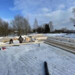Дом из оцилиндрованного бревна 24 диаметра (Раслово)