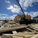 Дом из оцилиндрованного бревна 28 диаметра (Кострома)