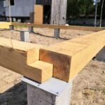 Дом из оцилиндрованного бревна 24 диаметра (Кадый)
